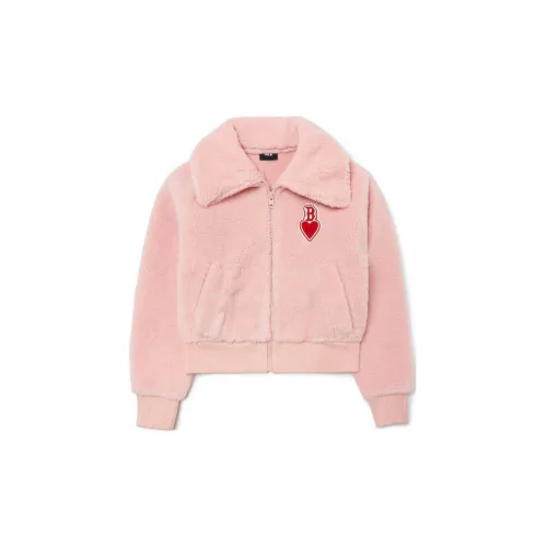 MLB Cropped Coats Women's Pink