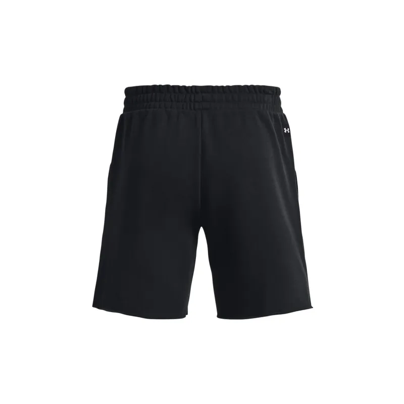 Under Armour Men's Project Rock Heavyweight Terry Shorts Black-1
