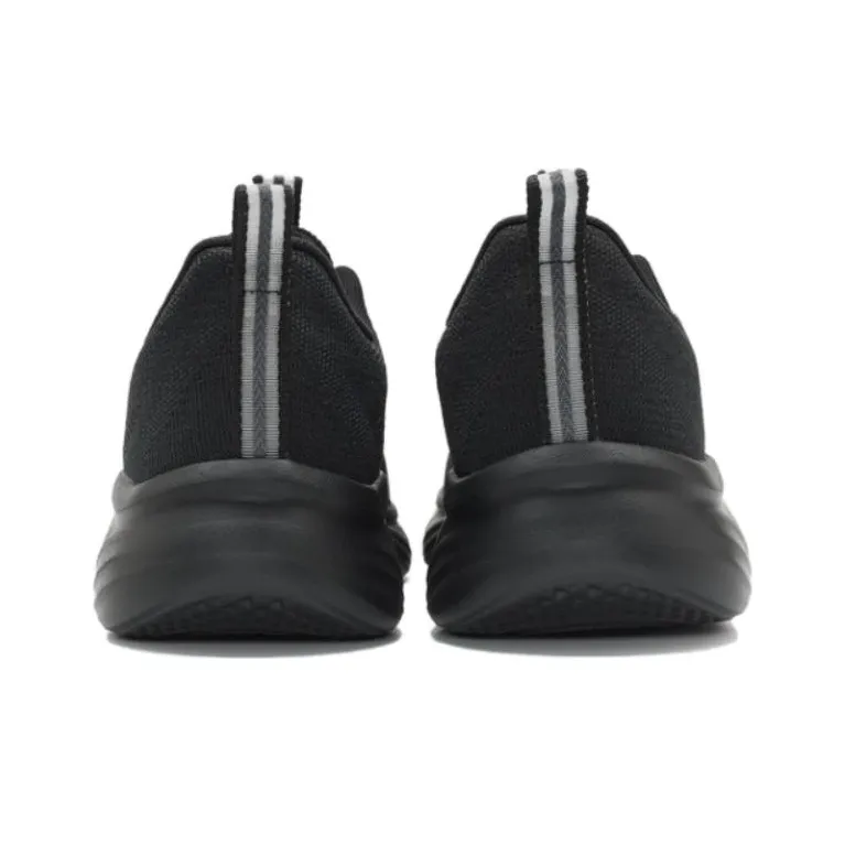 XTEP Anti Slip And Wear Resistant Breathable Low Top Running Shoes Men's Black-3