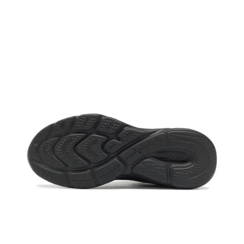 XTEP Anti Slip And Wear Resistant Breathable Low Top Running Shoes Men's Black-4