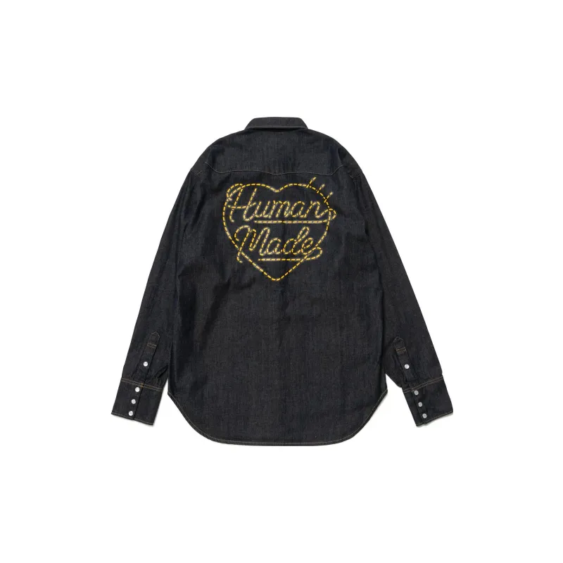 HUMAN MADE Denim Western Shirt-1