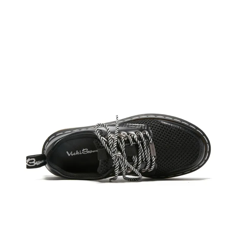 VICKI BROWN Jeans Casual Shoes Men's Black-4