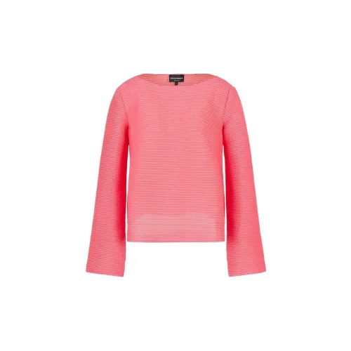 EMPORIO ARMANI Crop Tops Women's Pink