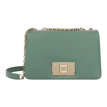 Furla Cowhide Leather Shoulder Bag Crossbody Bag Mini Women's Pea Green