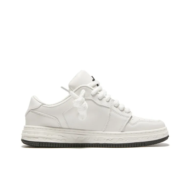 BAIJINGFANG Stylish Skateboarding Shoes Men's White-1
