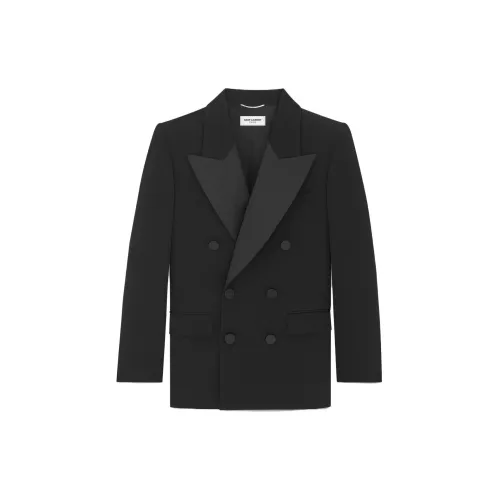 SAINT LAURENT Business Suits Men Black