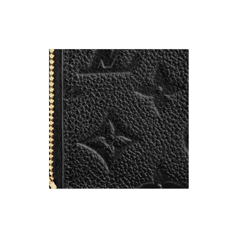 LOUIS VUITTON Wallet Zippy Monogram Empriente Black-4