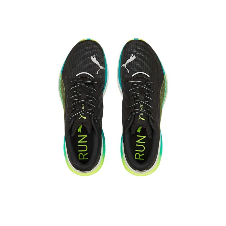 PUMA Deviate Nitro 2 'Black Deep Aqua Lime'-3