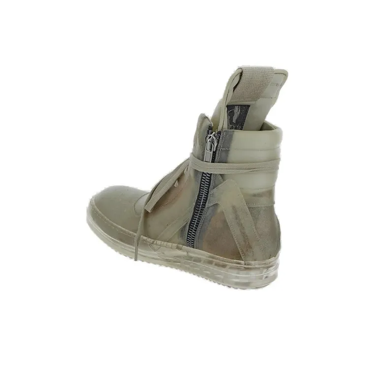 RICK OWENS Geobasket High-top Sneakers-3