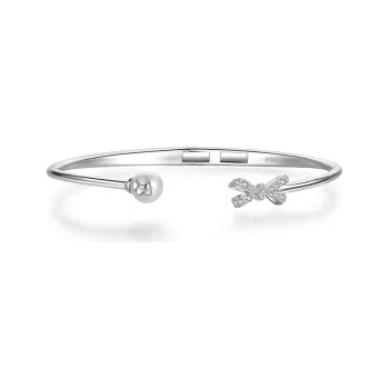 Agatha 925 Sterling Silver Bangles Women's