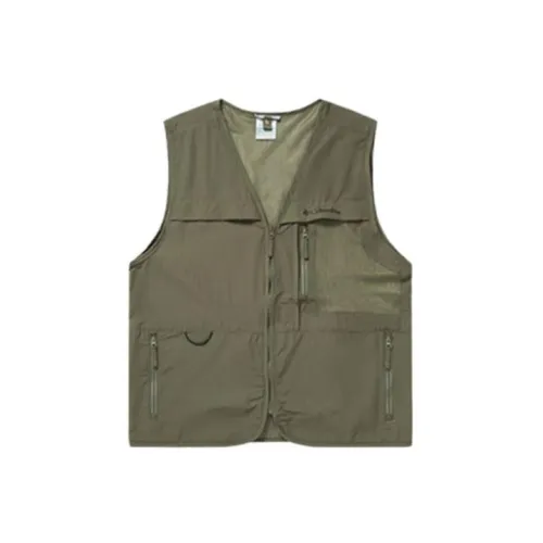 Columbia Vests Men Burnt Yellow 397