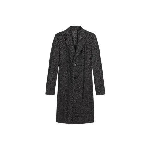 Zzegna Coats Men Gray