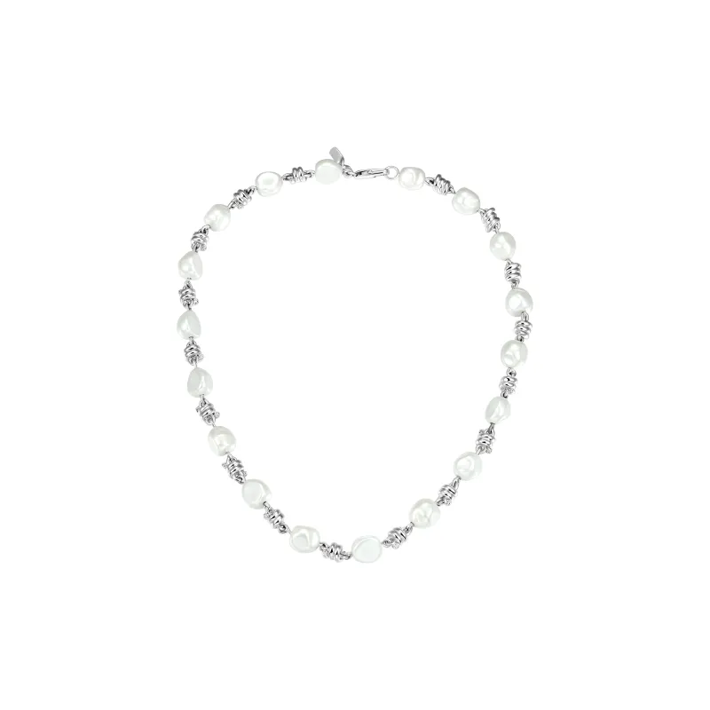 APORRO Necklaces Unisex Silver-2