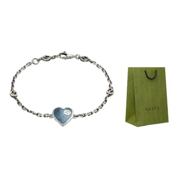 GUCCI 925 Sterling Silver Bracelets Women's