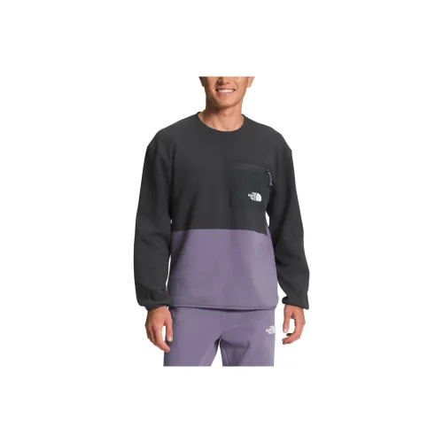 THE NORTH FACE Sweatshirts Men Black/Purple