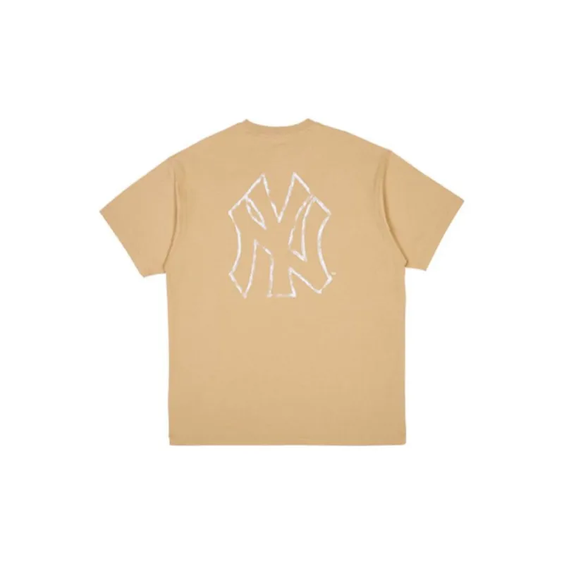New Era T Shirts Unisex Khaki-1