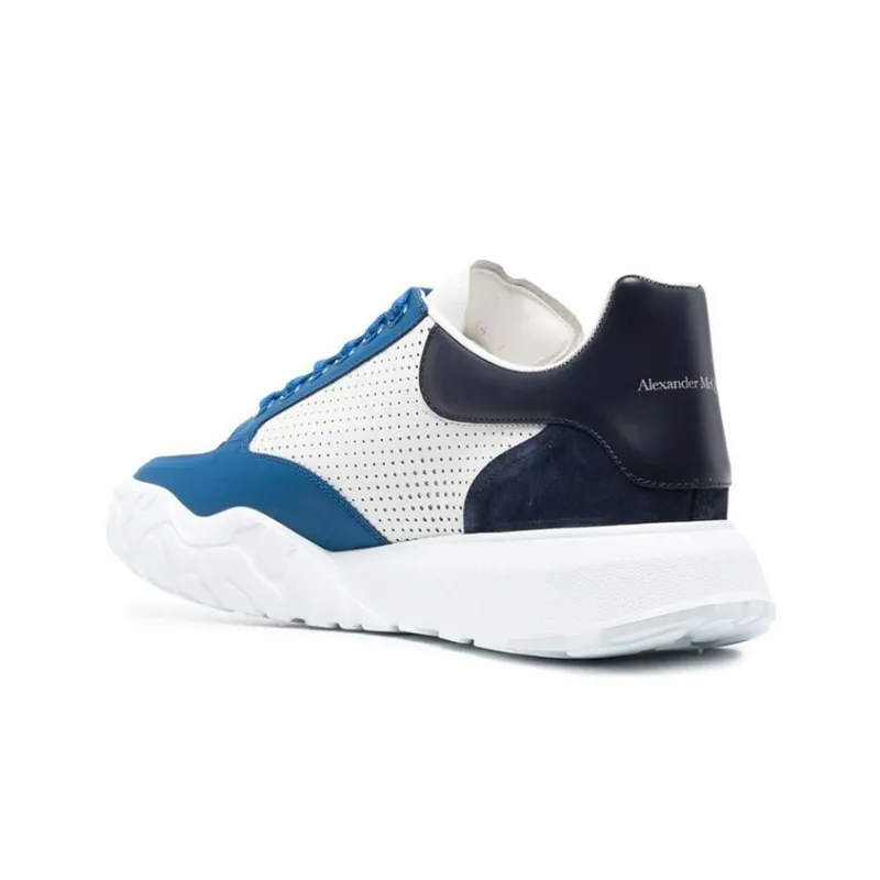 Alexander McQueen Perforated Low Top Sneakers-3