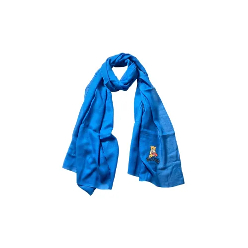 MOSCHINO Knit Scarves Women's Blue