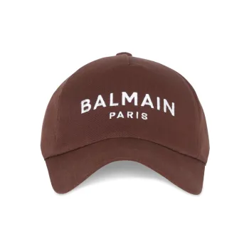 BALMAIN Logo Embroidered Cap