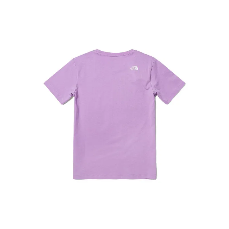 THE NORTH FACE Set in Sleeve T Shirt Women's Purple-1