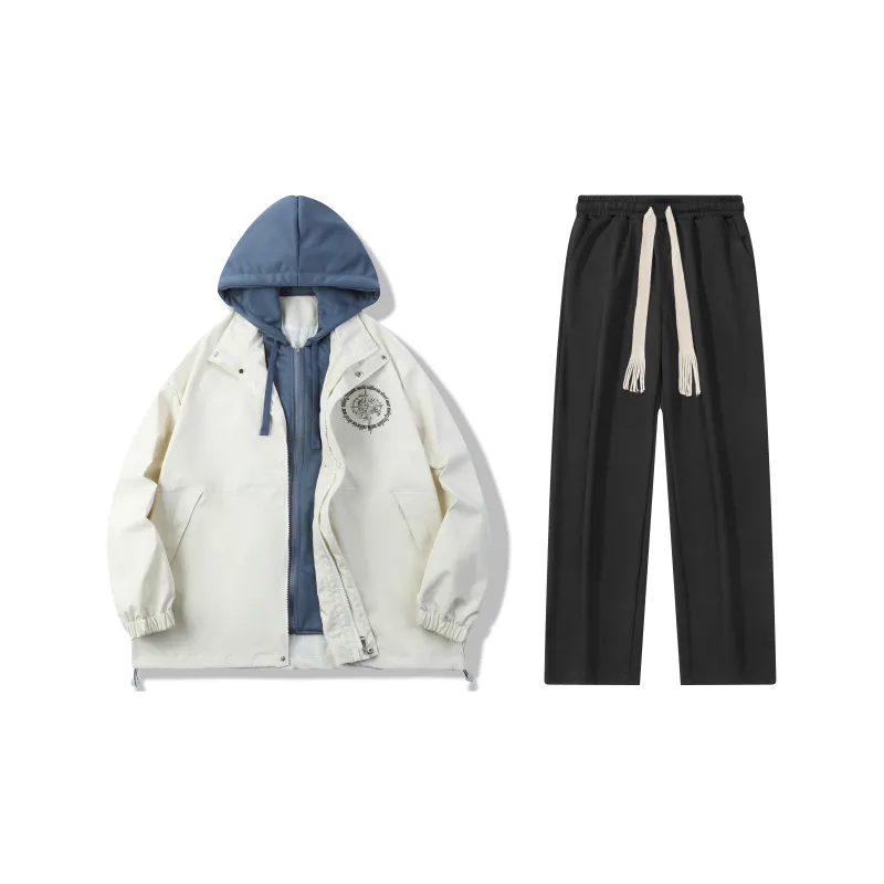 MISTEEZ Hooded Loose Fit Long-Sleeved Set Unisex-15