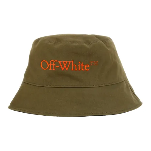 OFF-WHITE Bucket Hats Men Army Green