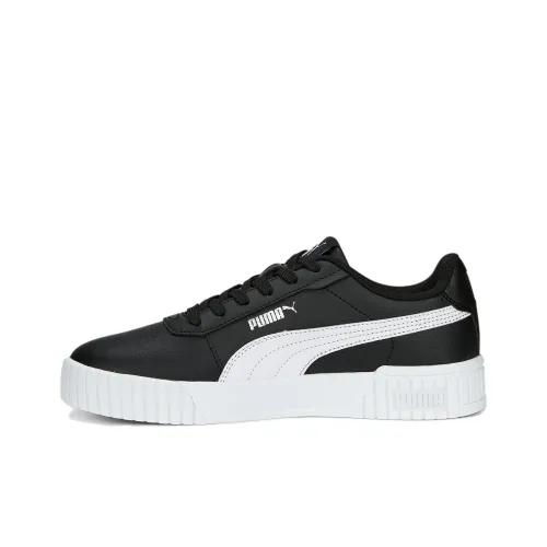 PUMA Carina 2.0 Skateboard Shoes Women's Low-Top Black/White