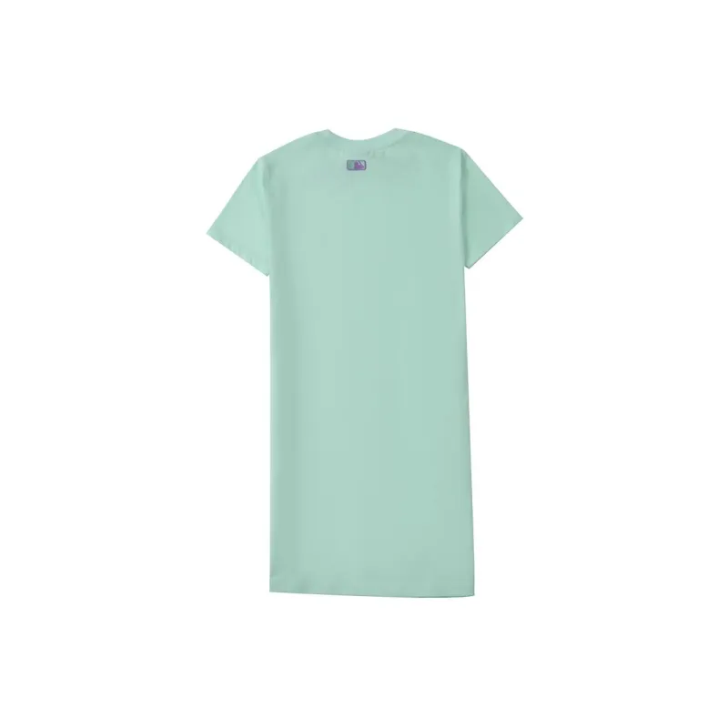 MLB Short Sleeved Dresses Women's Green-1