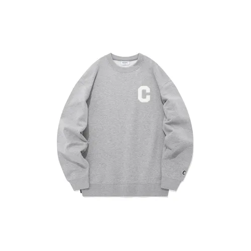 COVERNAT Sweatshirts Unisex White Gray