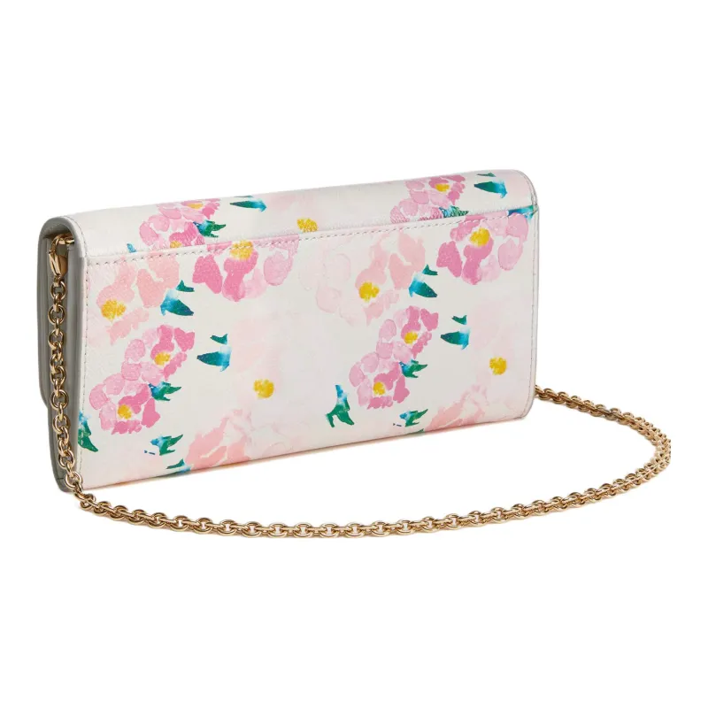 Furla 1927 Collection Leather Shoulder Bag Crossbody Bag Wallets Extra Large Women's White & Pink-2