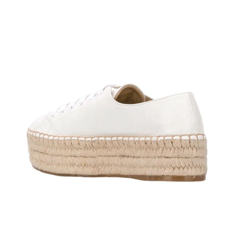 PRADA Platform Shoes Women's Ecru-2