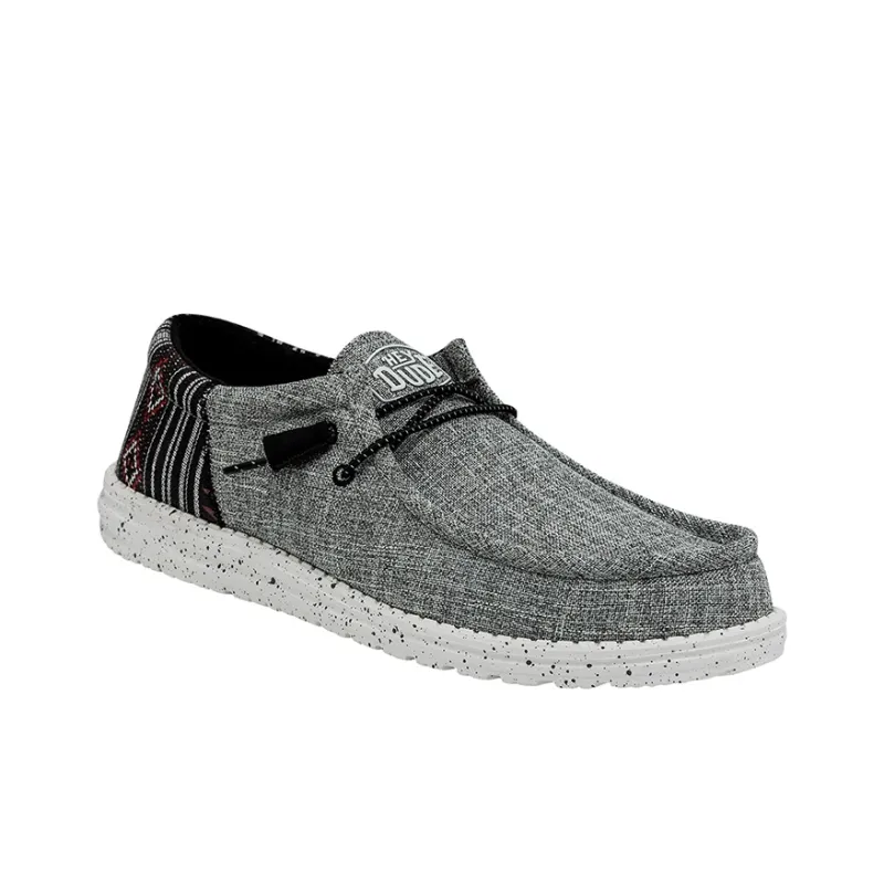 Heydude Casual Shoes Men Low-Top Aztec Black-3