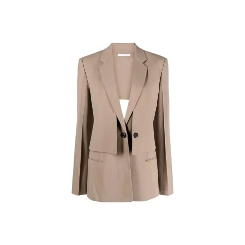 Helmut Lang Business Suits Women's Taupe