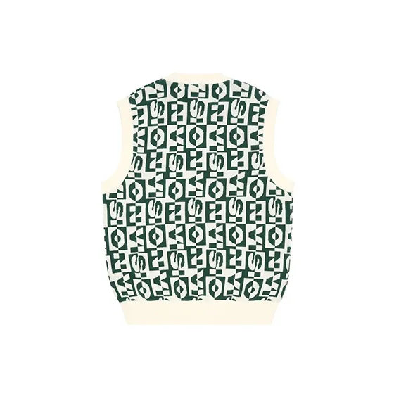 Vision Street Wear Vest Unisex Green-1