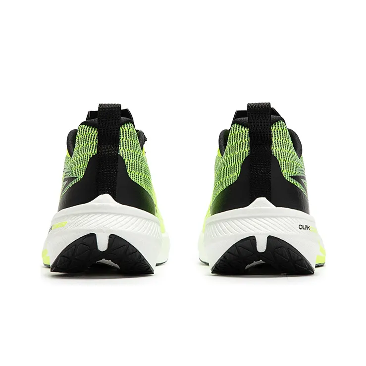 361° CQT MIRO Cushioned Slip Resistant Abrasion Resistant Low Top Running Shoes Men's Yellow-3