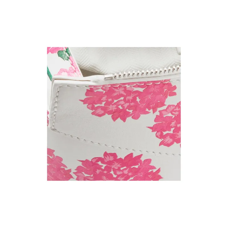 LOEWE Puzzle Satin Calfskin Shoulder Bag Crossbody Bag Handbag Mini Women's Pink/White-5