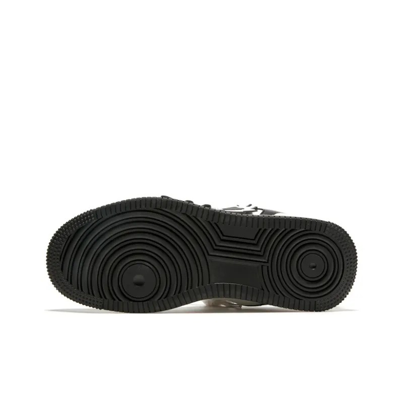 BAIJINGFANG Stylish Skateboarding Shoes Men's Black-5