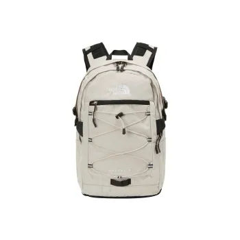 THE NORTH FACE Polyester Backpack Regular Unisex Beige/Black
