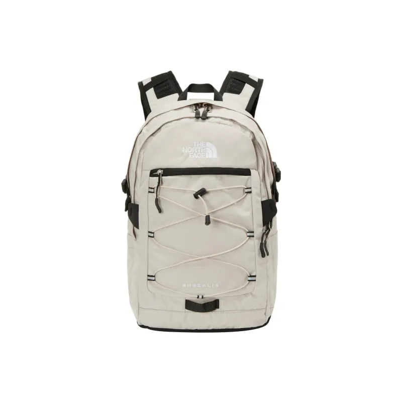 THE NORTH FACE Polyester Backpack Regular Unisex Beige/Black-0