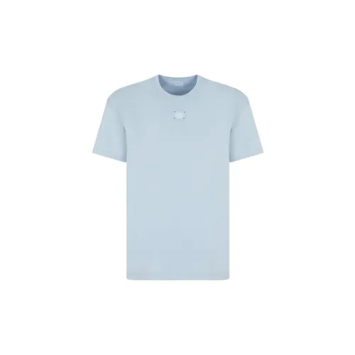 EMPORIO ARMANI EA7 T-Shirts Unisex Sky Blue