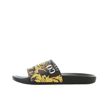 VERSACE JEANS COUTURE Chain Couture Moulded footbed Slides