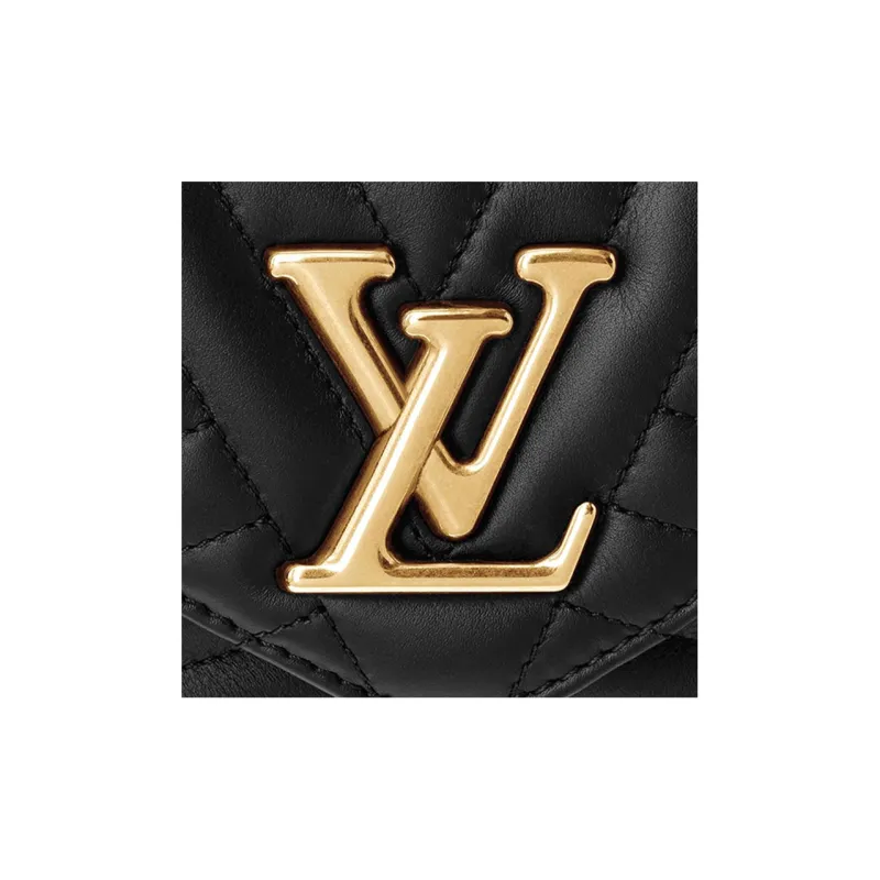 LOUIS VUITTON New Wave Chain Bag Pm Black-4