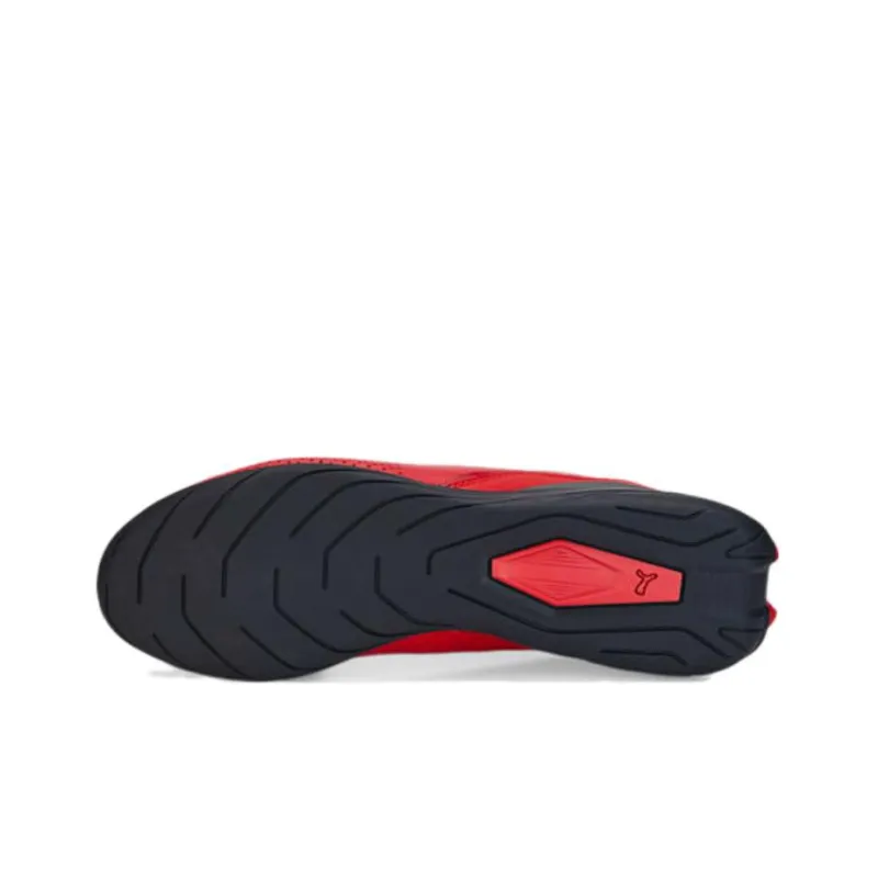 PUMA Ferrari Drift Cat 7 Cushioning Anti-Slip And Wear-Resistant Low-Top Soccer Shoes Unisex Black Red-5