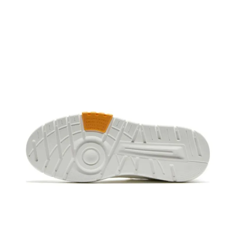 XTEP Anti Slip Wear Resistant Low Top Skateboard Shoes Milk Tea White-4