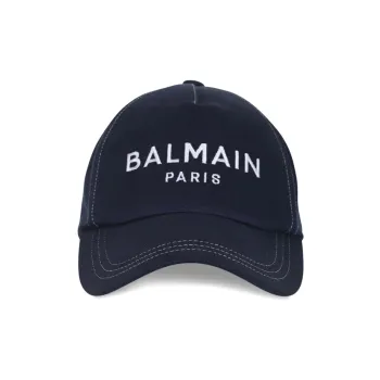 BALMAIN Baseball Caps Unisex Dark Blue