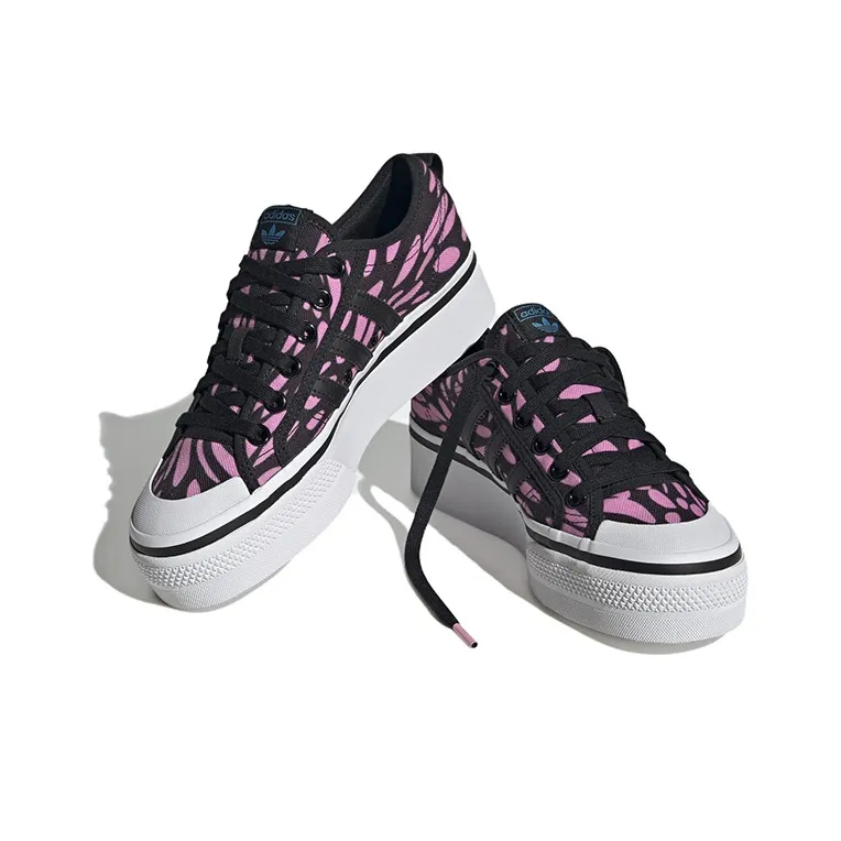 Adidas Originals Nizza Platform Core Black Women's-2