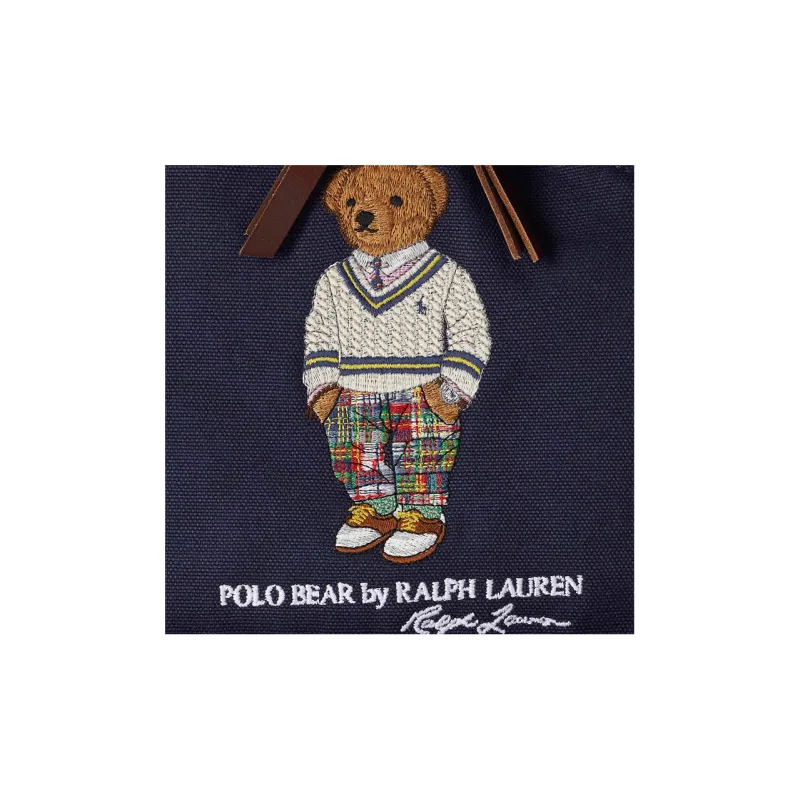 Polo Ralph Lauren Cotton Backpack Men's Blue-4