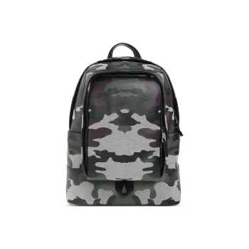 Burberry Camouflage Backpack Green Multi
