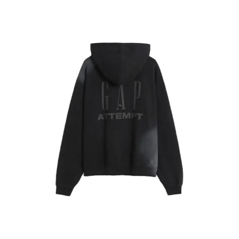 Attempt X GAP X ATTEMPT Sweatshirts Unisex Black-1