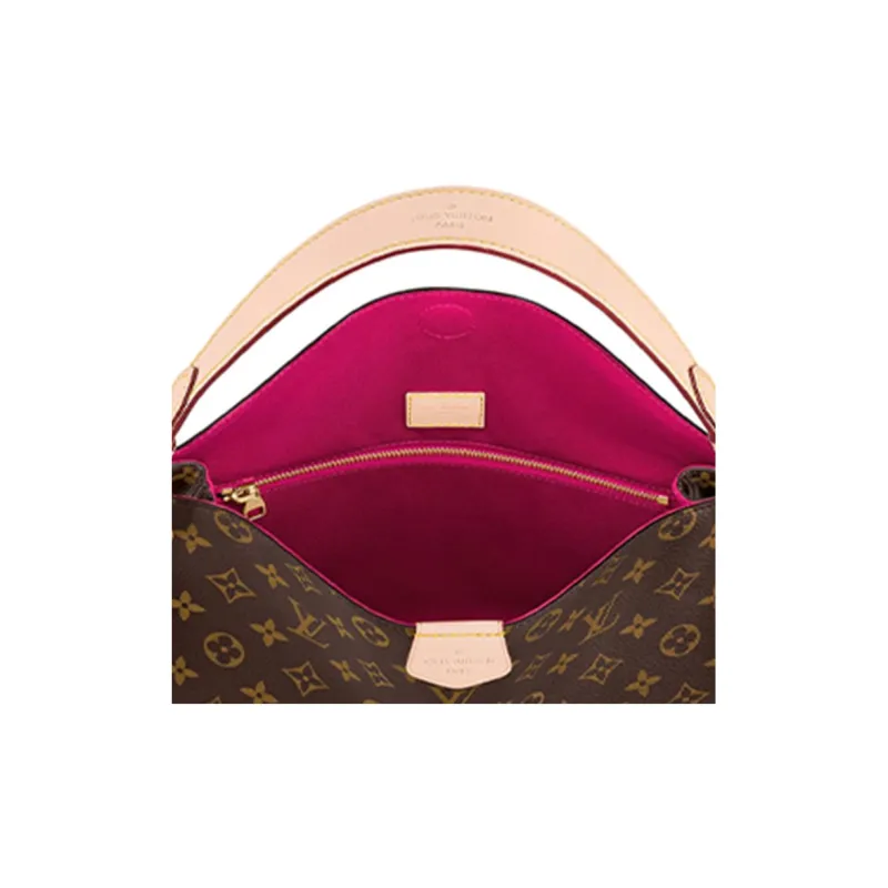 LOUIS VUITTON Tote Graceful Monogram Pm Pivoine-4
